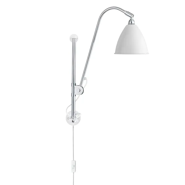 Bestlite BL5 Vägglampa Krom/Vit