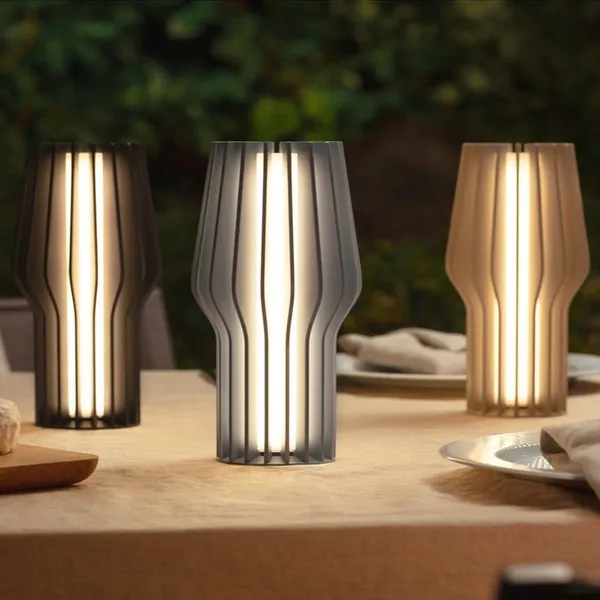 Radiant Transportabel Lampe 25 cm Dusty Blue