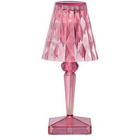 Battery Bordslampa Portabel Pastel Pink