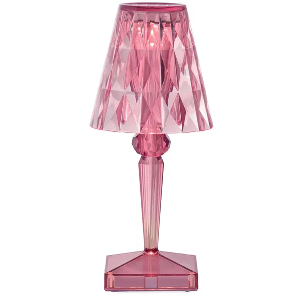 Battery Bordslampa Portabel Pastel Pink