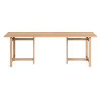 Rectangular Matbord 90x220 cm Ek