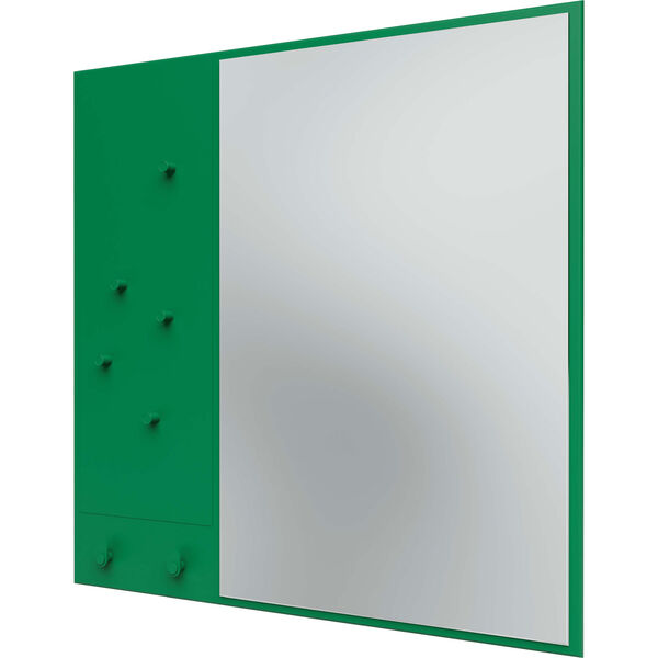 Memo Wall Mirror With Notice Board Parsley