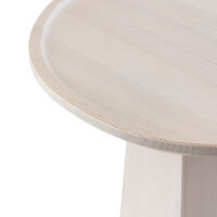 Pine Sidebord Ø45 cm Rose