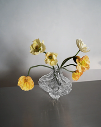 Canyon Vase 23 cm Klar