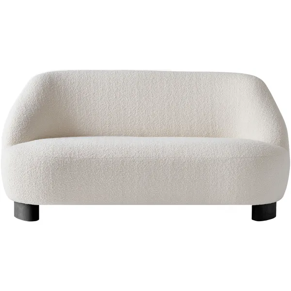 Margas LC3 Sofa 2-seters Svart/Karakorum 001