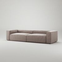 Grand 4-Sitssoffa Sammet Dusk Beige