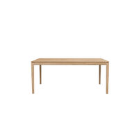 Oak Bok Spisebord Forlængbar Eg 180-280x100 cm