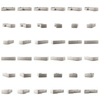 Grand 4-Personers Sofa Divan Venstre Moon White