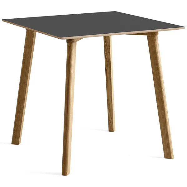 CPH Deux 210 2.0 Bord 75x75 cm Stone Grey / Vandbaseret Lakeret Eg
