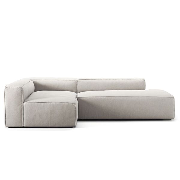 Grand Loungesofa 3-Pers åben ende Højre Moon White