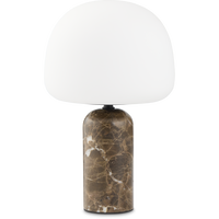 Kin Bordlampe Brunt Marmor 33 cm