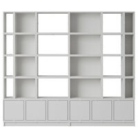 Stacked Configuration 1 Kirjahylly Harmaa