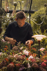 PH 3/2 Bordlampe Dusty Terracotta