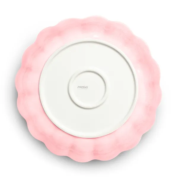 Oyster Skål 31 cm Ljusrosa