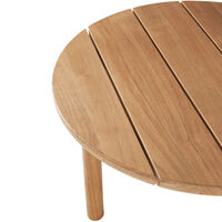 Quatro Outdoor Soffbord Ø68 cm Teak