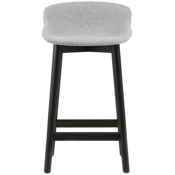Hyg Barstol 65 cm Grå / Svart Eik