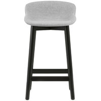 Hyg Barstol 65 cm Grå / Svart Eik