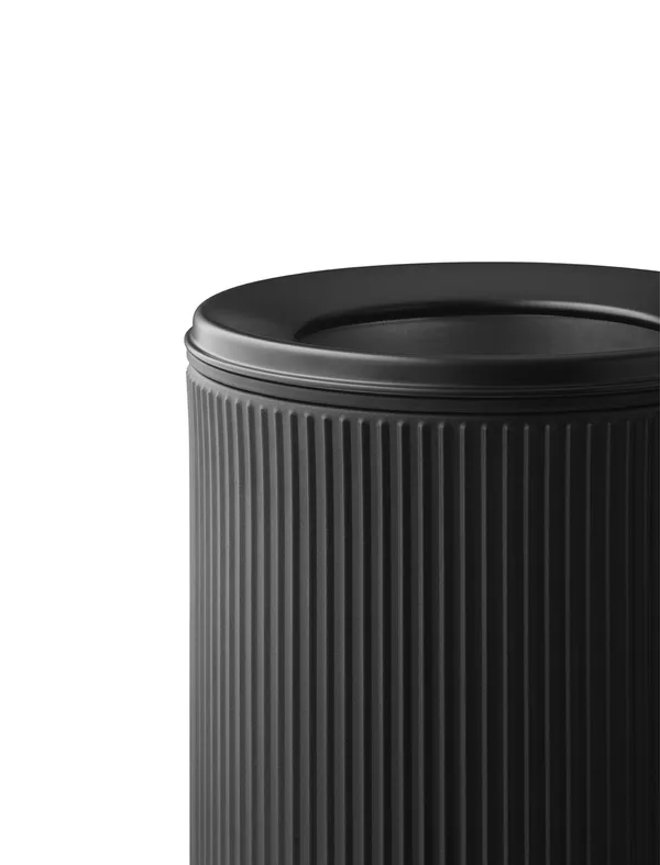 18 Open Top Roskakori 22 L Musta / Musta