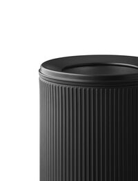 18 Open Top Roskakori 22 L Musta / Musta