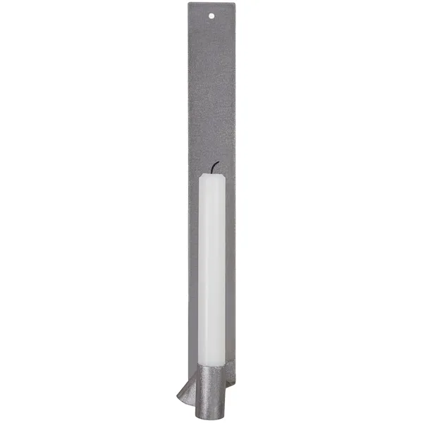 Ornament Wall Candle Holder Steel Long