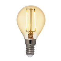 LED Filament Amber P45 45W E14 360lm Dæmpbar