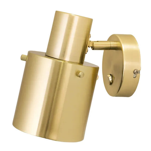 Clark 1 Seinävalaisin Brushed Brass