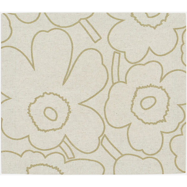 Pieni Piirto Unikko Dækkeserviet 35x40 cm Linen / Guld
