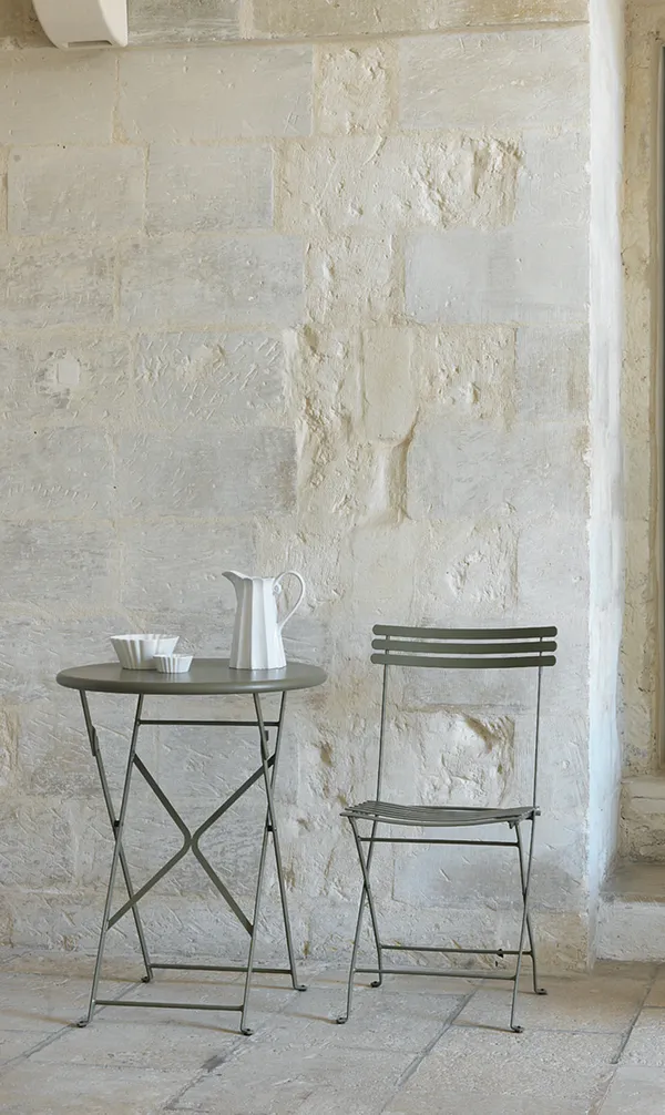 Flower Sammenleggbart Bord Ø60 cm Mud Grey
