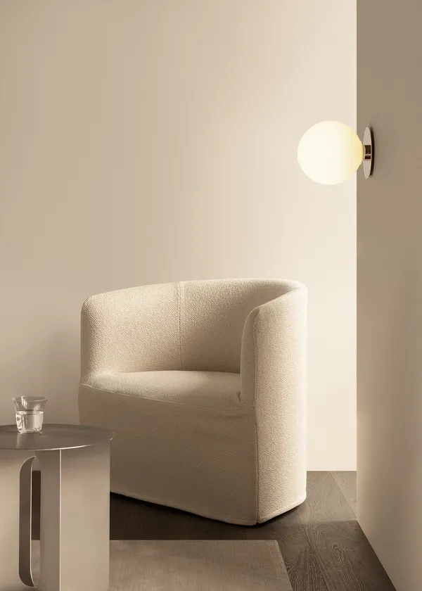 TR Bulb Væglampe / Loftslampe Poleret Stål
