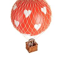 Travels Light Luftballong 18x30 cm Red Hearts
