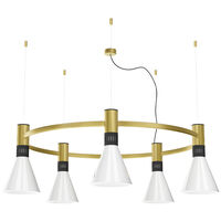 Cono Pendel Ø120 Satin Gold