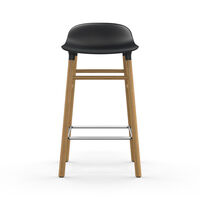 Form Barstol 65 cm Sort/Eik