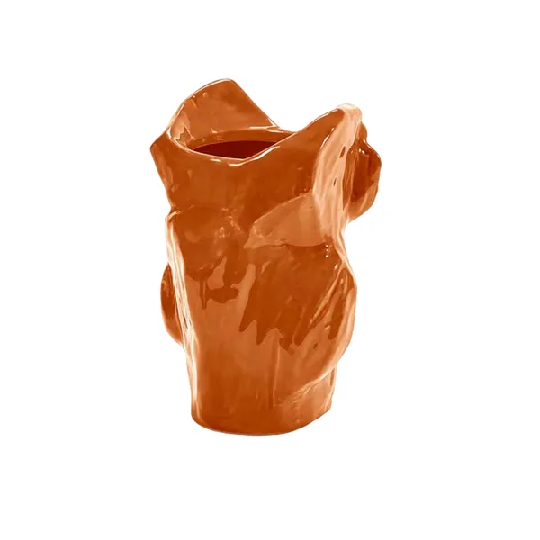 After Midnight Owl vase S Orange