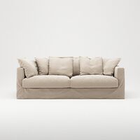 Le Grand Air 3-Seter Sofa Bomull Beige