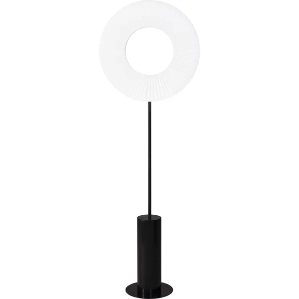 Iris Totem Golvlampa 50 cm Vit / Svart Marmor