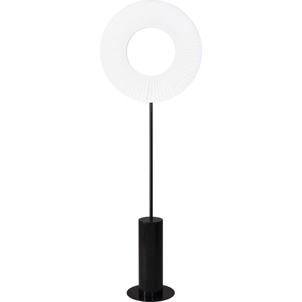 Iris Totem Golvlampa 50 cm Vit / Svart Marmor
