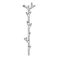 Branch Knagerække Large Sort