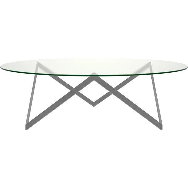 Sirius Salongbord Ø120x38 cm Silver Grey
