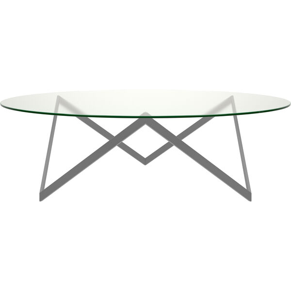 Sirius Sofabord Ø120x38 cm Silver Grey