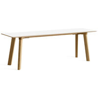 CPH Deux 215 2.0 Bänk 140 cm Pearl White / Vattenbaserad Lackad Ek