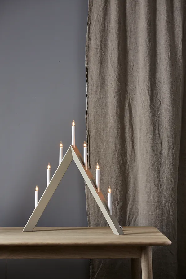 Arrow Ljusstake Beige