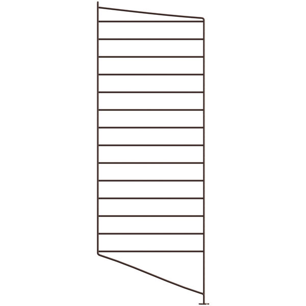 String Gavl Gulv 30x85 cm 1-pak Mørkebrun