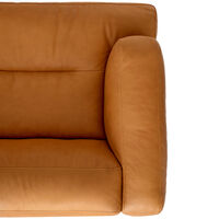 Inland AV21 Lænestol Læder Noble Cognac / Warm Black