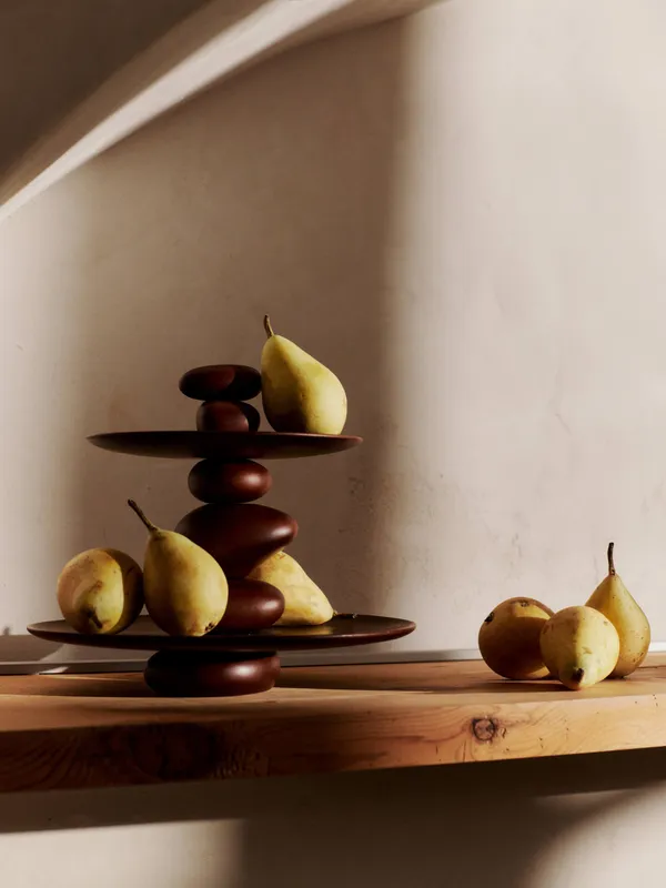 Pebble Dessertmonter Mørkebrun