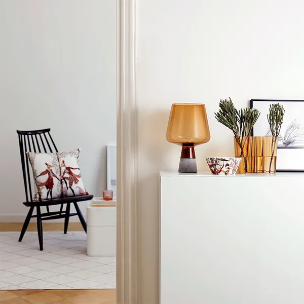 Leimu Pöytävalaisin 30cm Kupari