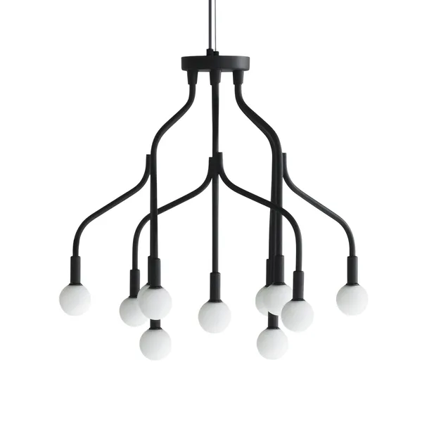 Vekst Taklampa Svart Ø62 cm