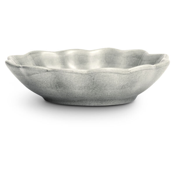 Oyster Skål 16x18 cm Grå