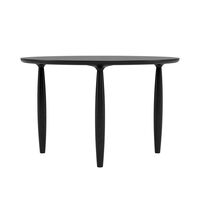 Oku Dining Table Ø120 cm Black