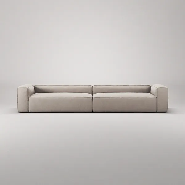 Grand Kuusipaikkainen Sohva Sandshell Beige