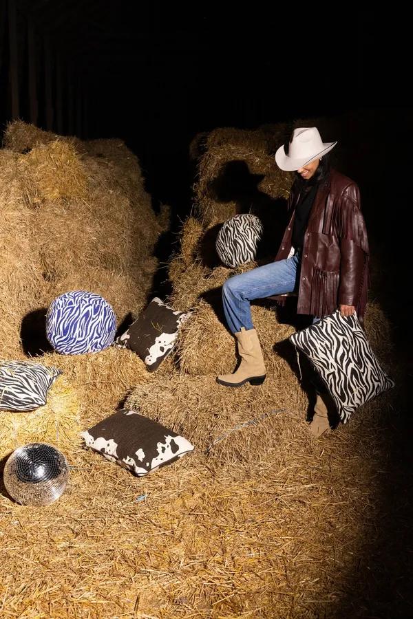 Anima Pute Rund Zebra Sort